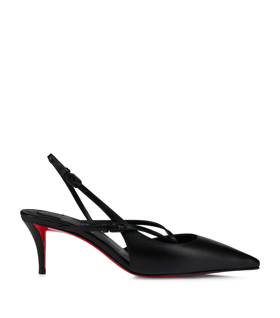 Christian Louboutin Twistissimo Leather Slingback Pumps 60 Image 1
