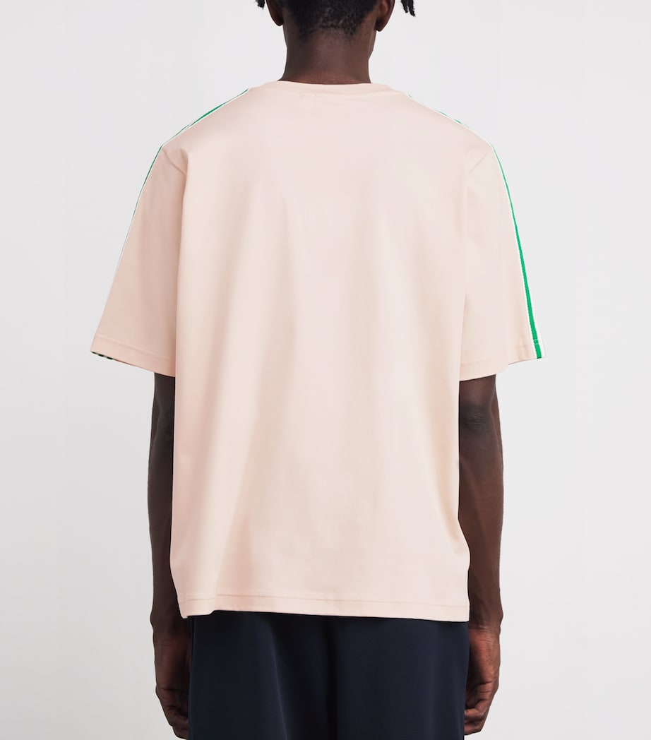 x Wales Bonner Cotton Logo T-Shirt WONDER QUARTZ Image 4