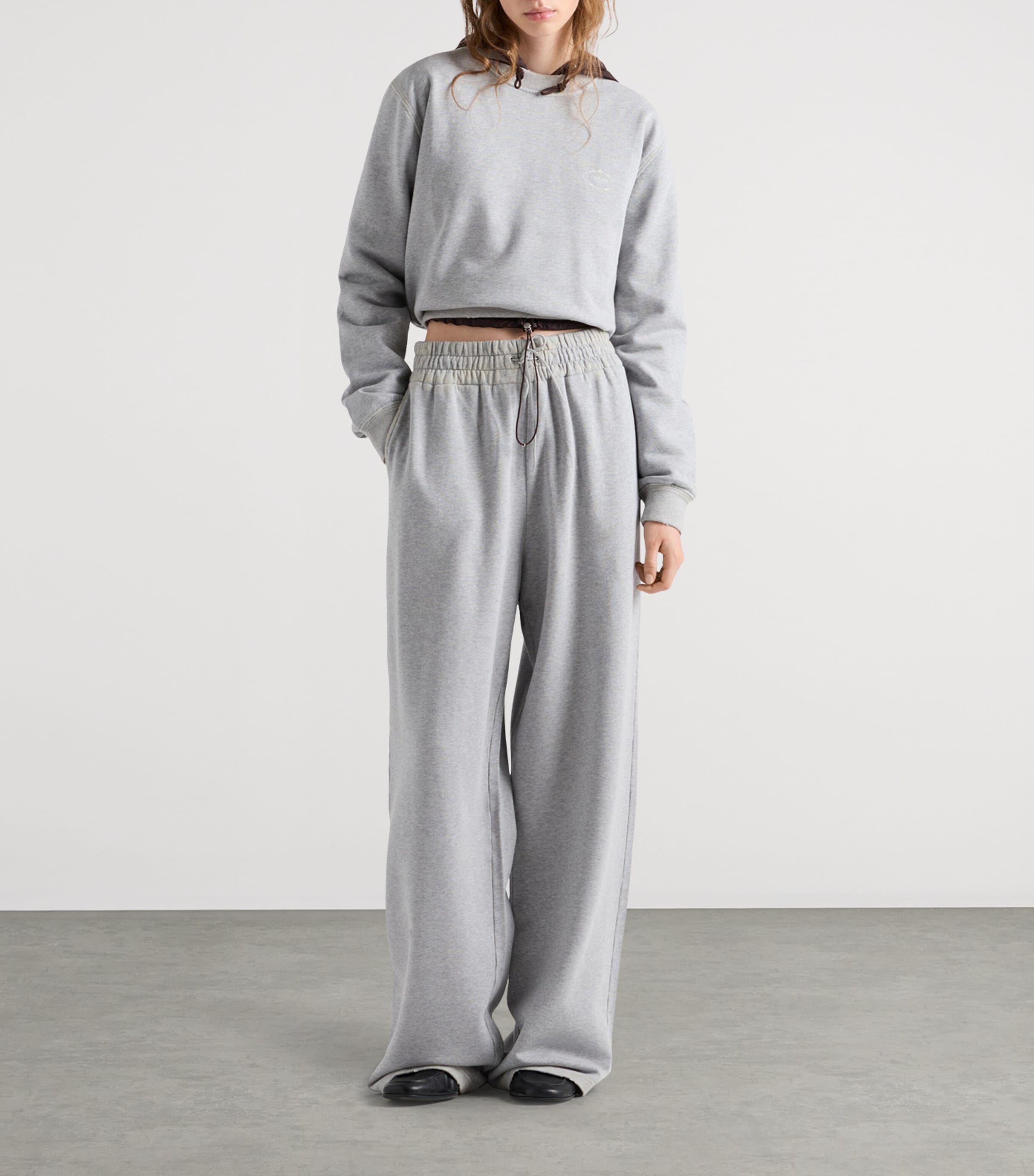 Cotton Fleece Sweatpants F0684 Image 2