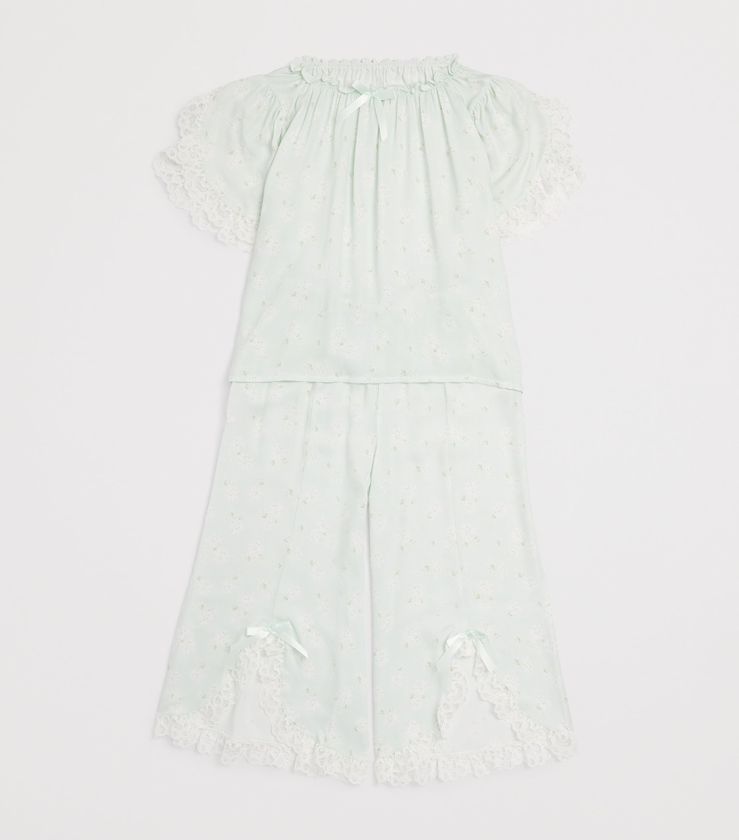 Milana Pyjamas (2-14 Years) MINTY FLOWERS Image 3