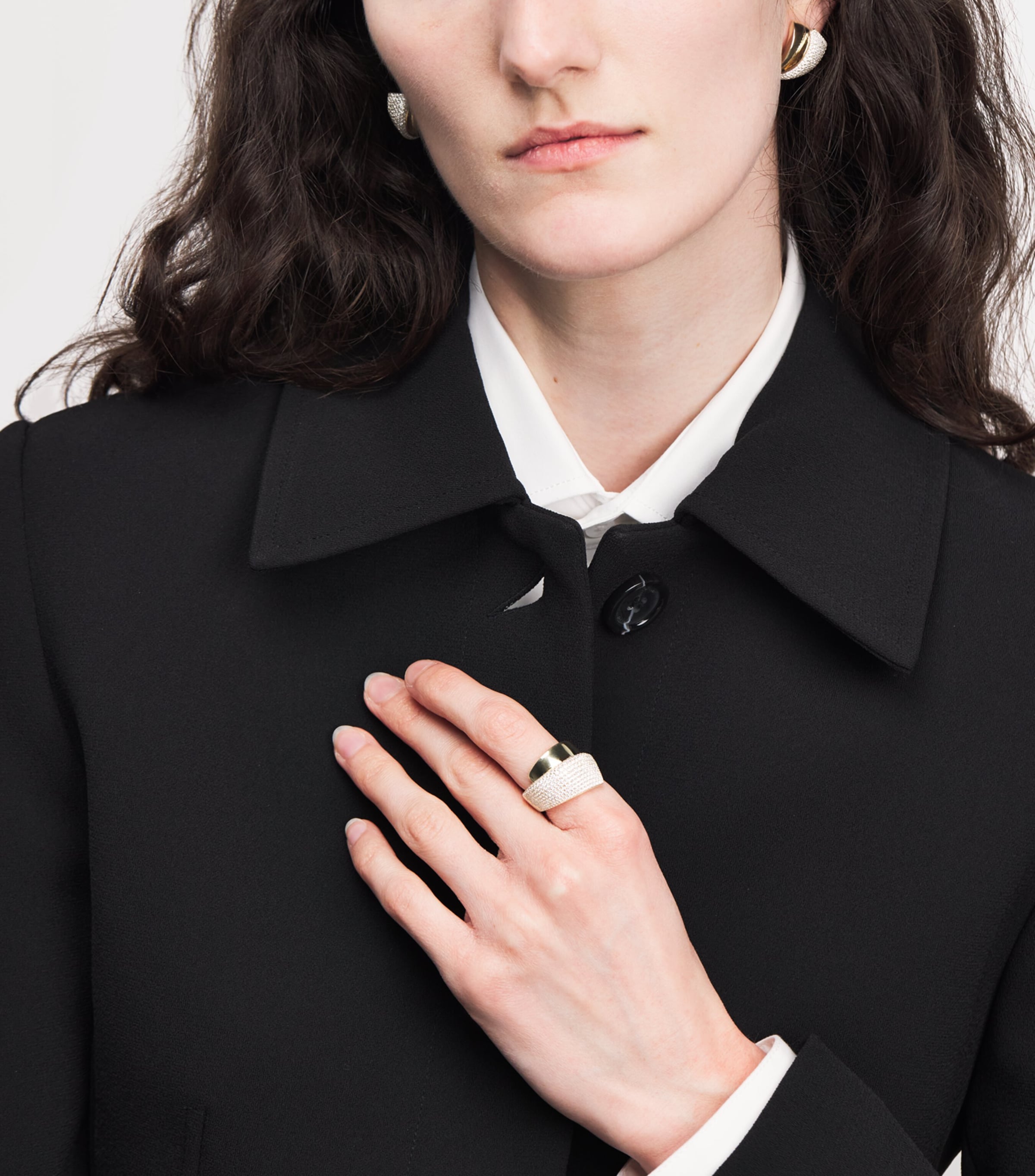 Yellow Gold and Diamond Divino Ring YELLOW GOLD Image 2