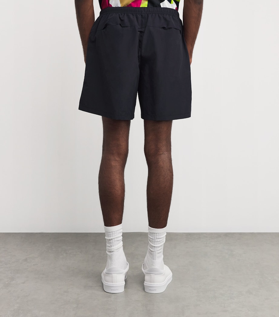 Taslan Tennis Shorts 102-BLACK Image 4