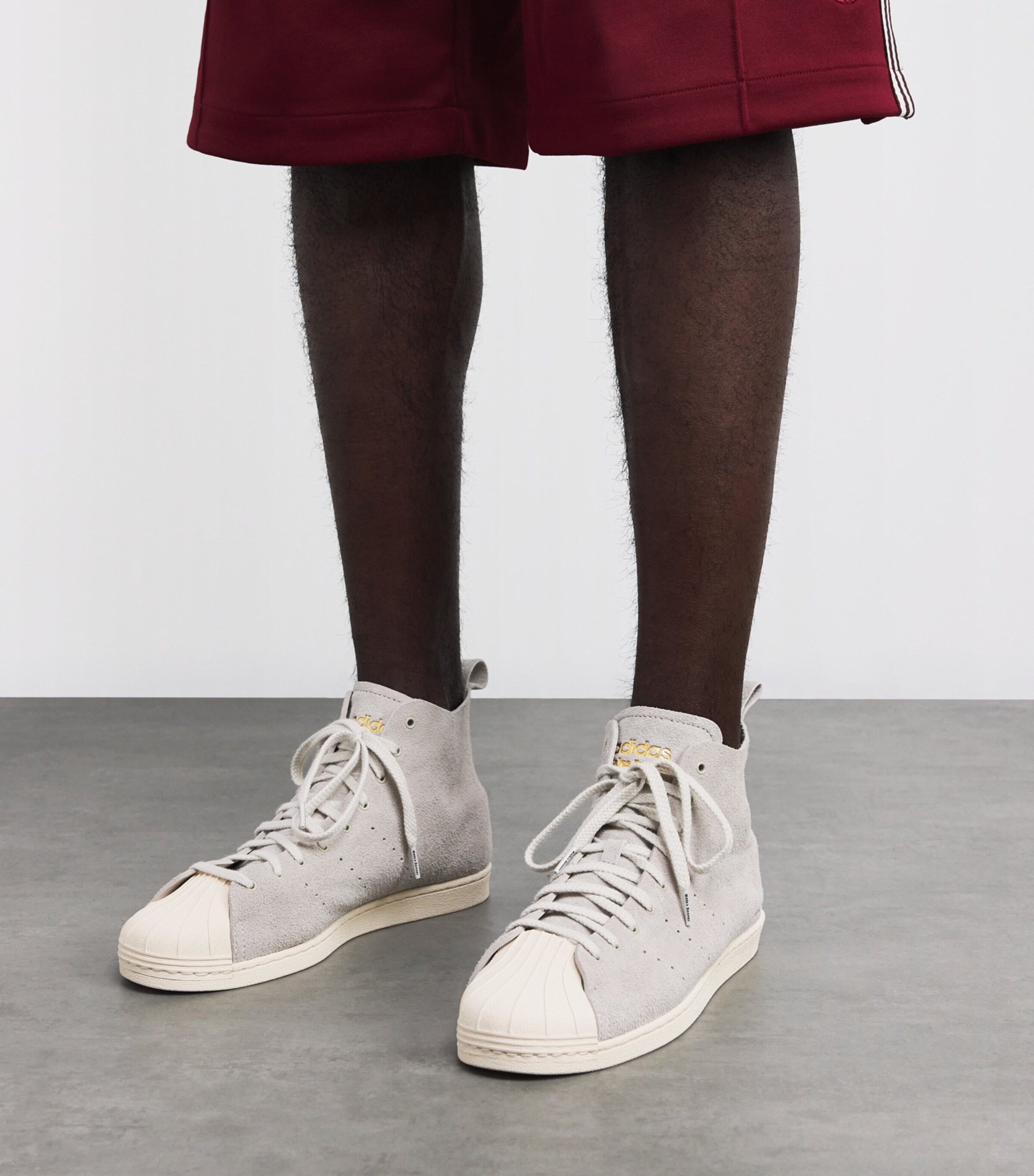 adidas x Wales Bonner Suede High-Top Sneakers | Men Shoes | Trainers | High-Top Trainers | Designers | ADIDAS adidas x Wales Bonner Suede High-Top Sneakers | Men Shoes | Trainers | High-Top Trainers | Designers | ADIDAS