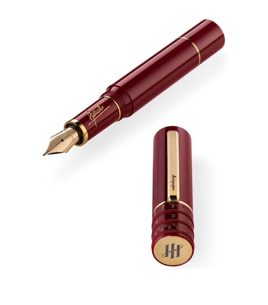 Gold-Trim Anytime Supremo Fountain Pen BORDEAUX Image 4