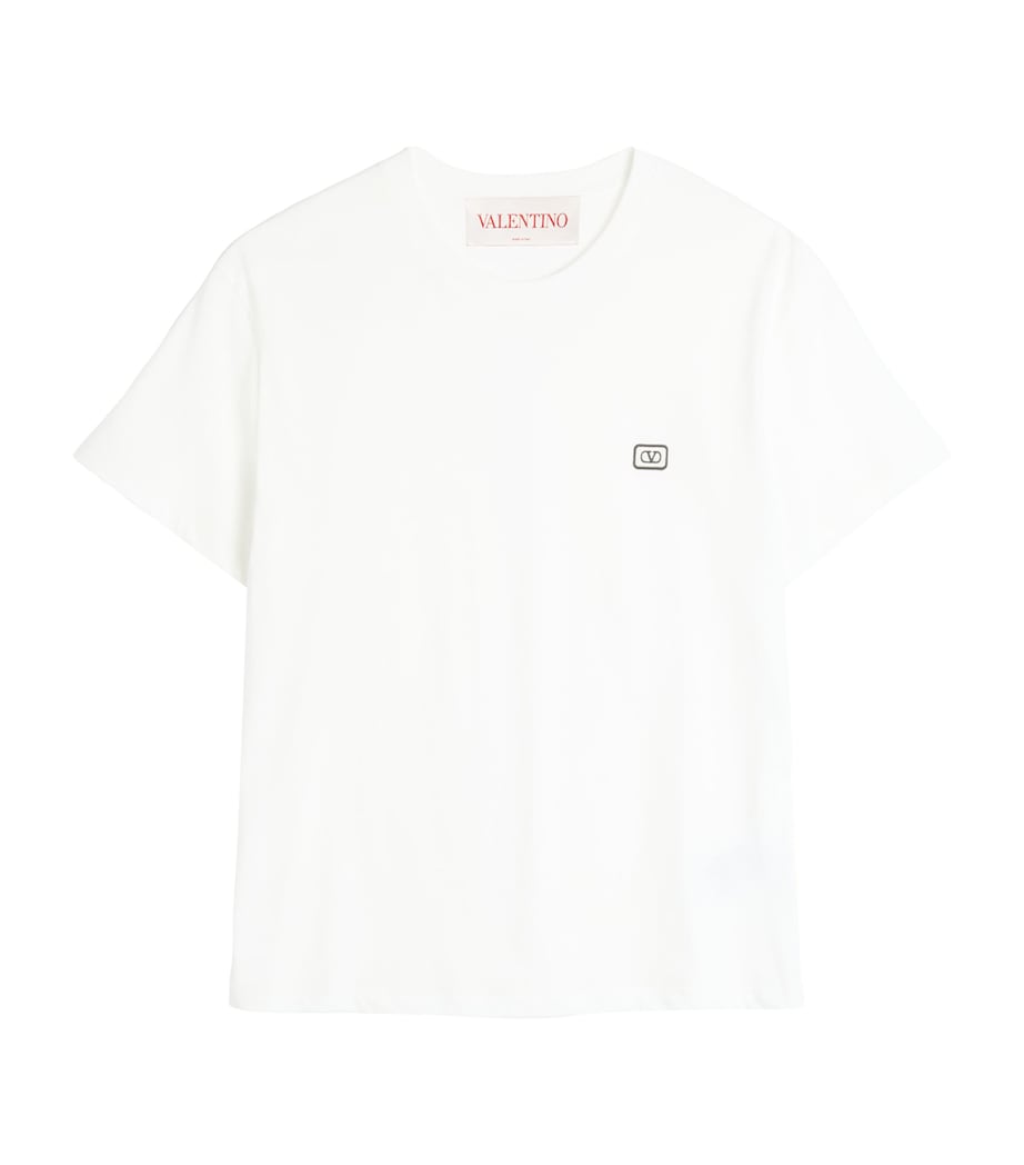 Cotton VLogo T-Shirt A03 Image 1