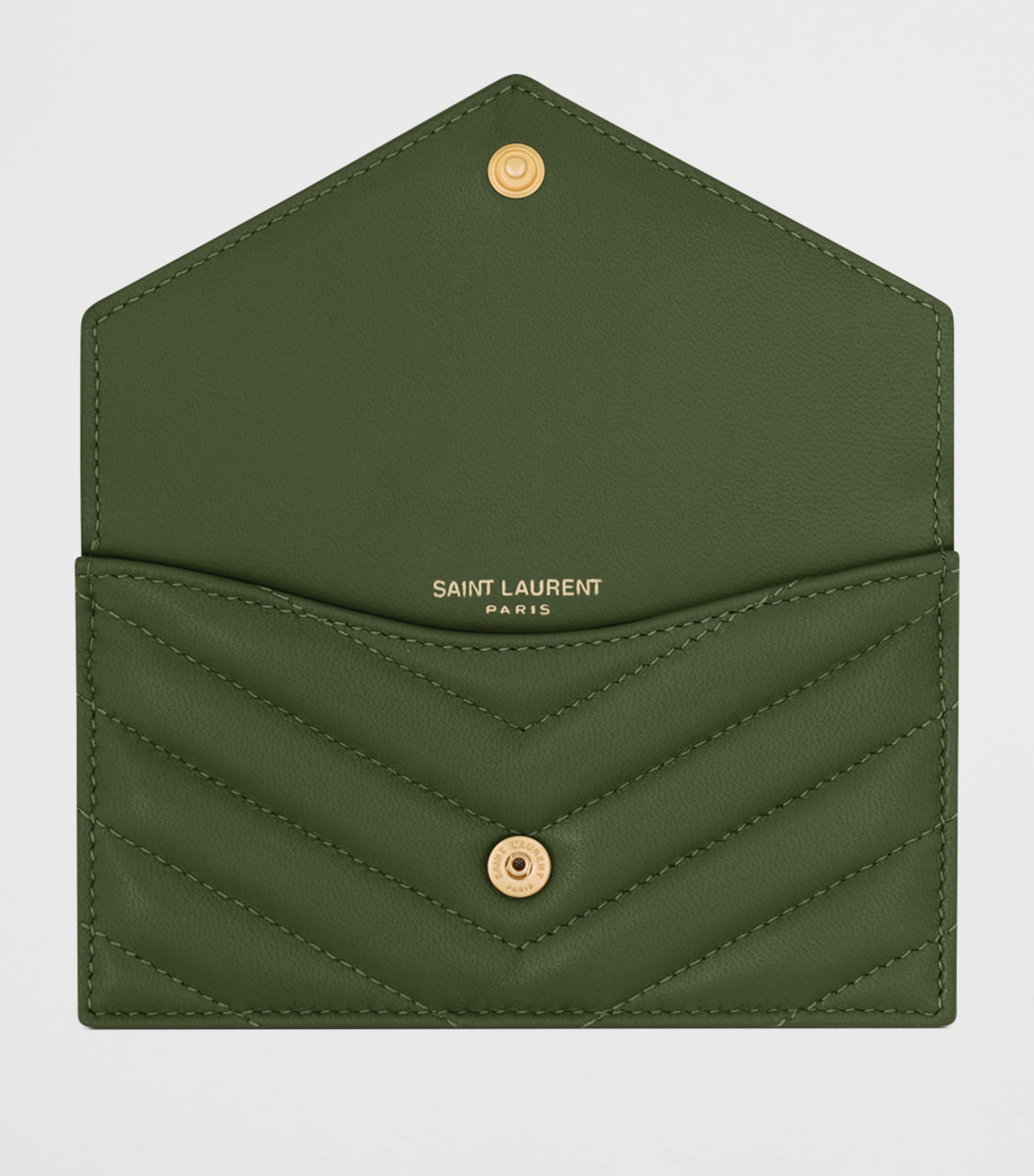 Leather Cassandre Fragments Flap Card Holder 3189 Image 4