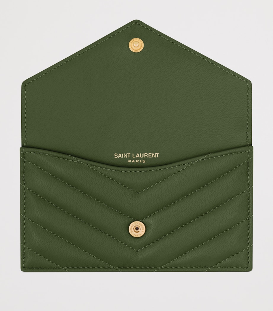 Leather Cassandre Fragments Flap Card Holder 3189 Image 4