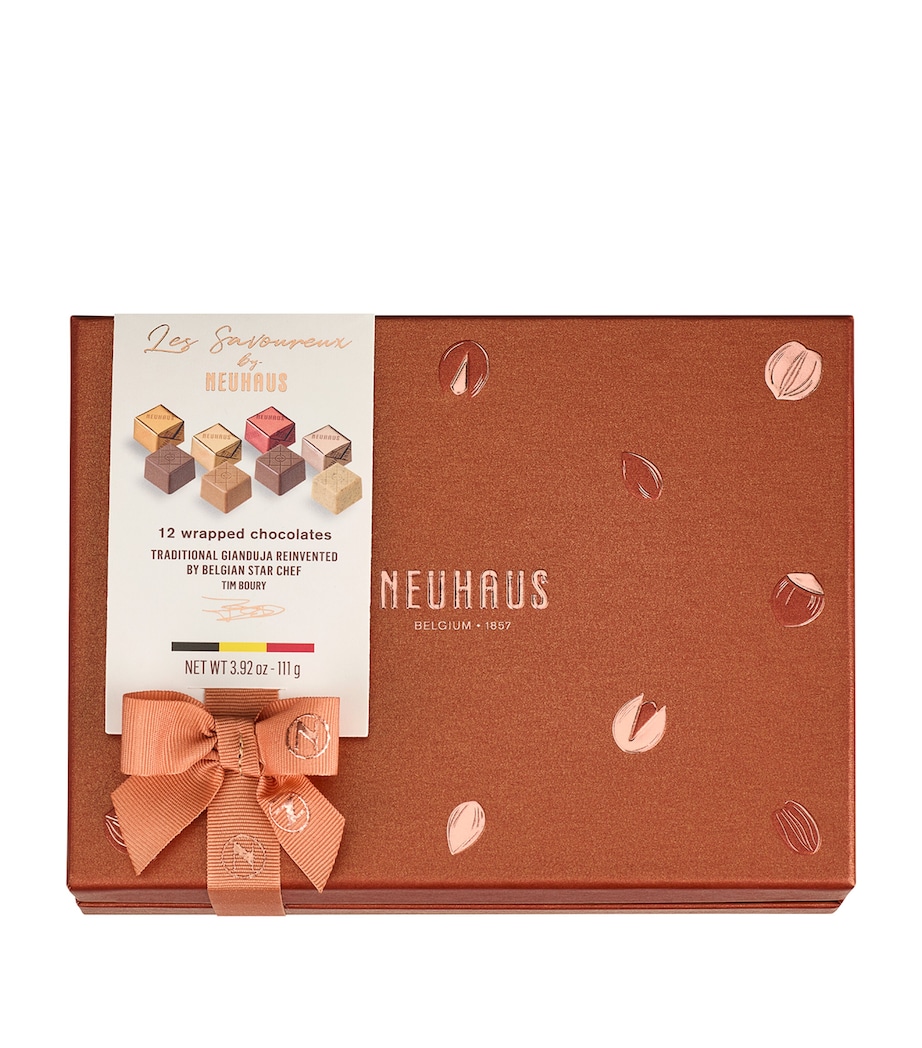Small Les Savoureux 12-Piece Chocolate Box (111g) NO COLOUR Image 1