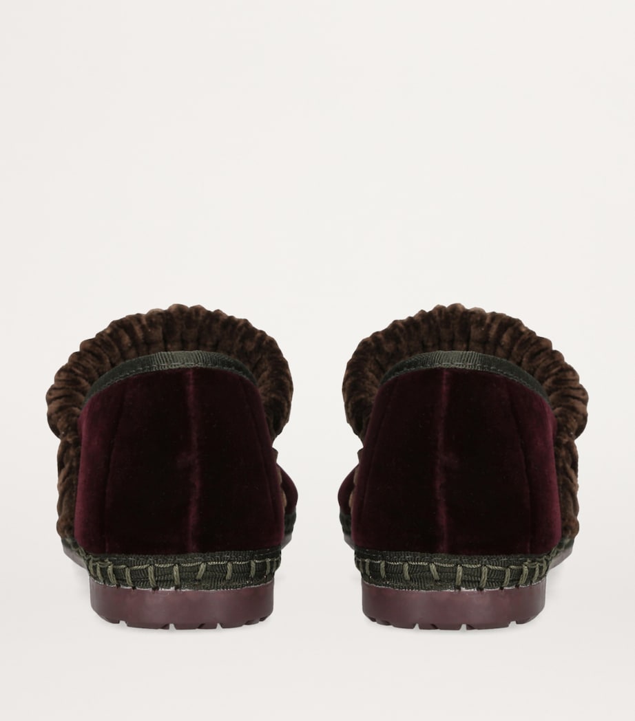Velvet Mafalda Espadrilles WINE Image 2