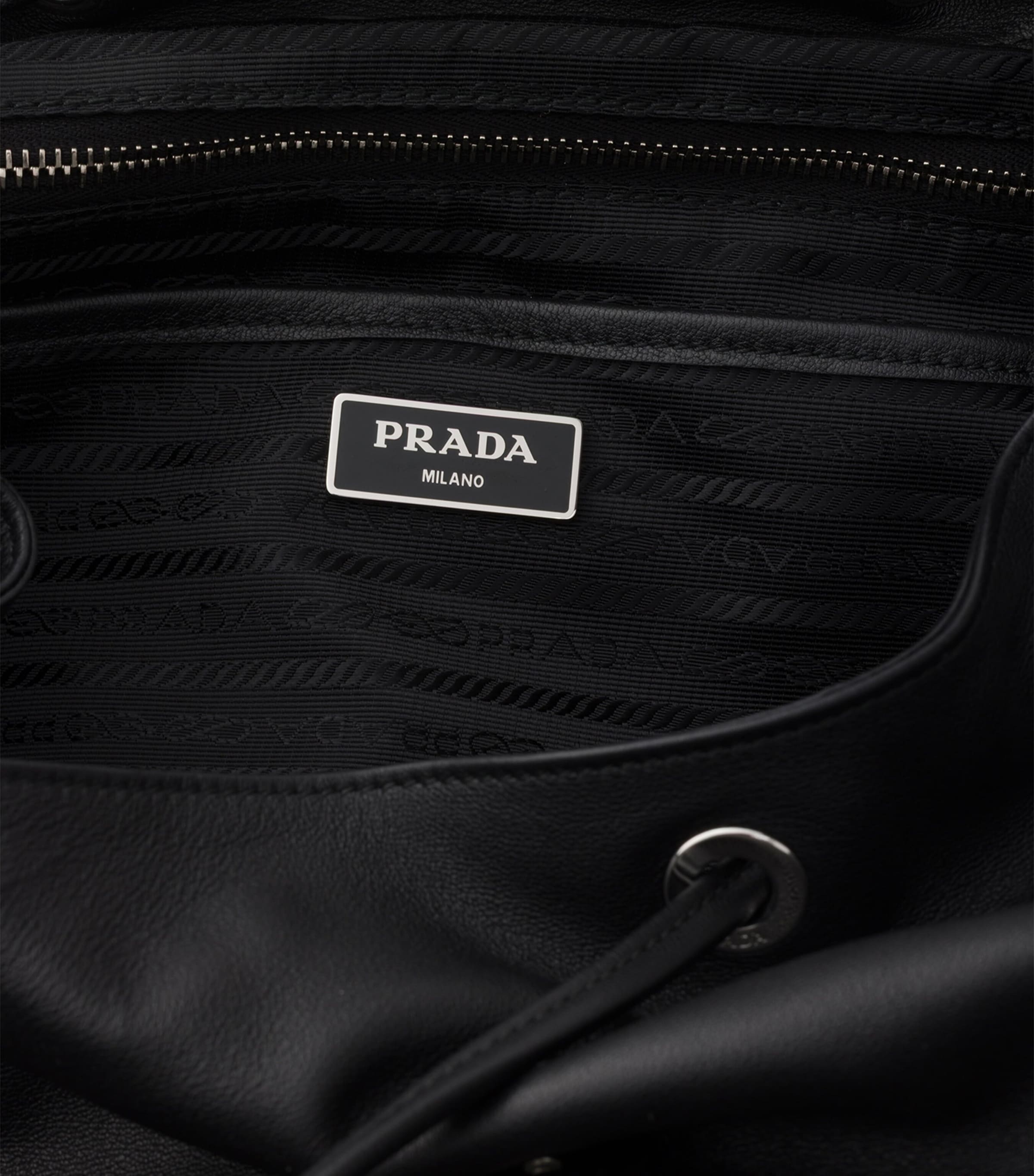 Prada Leather Backpack Image 9