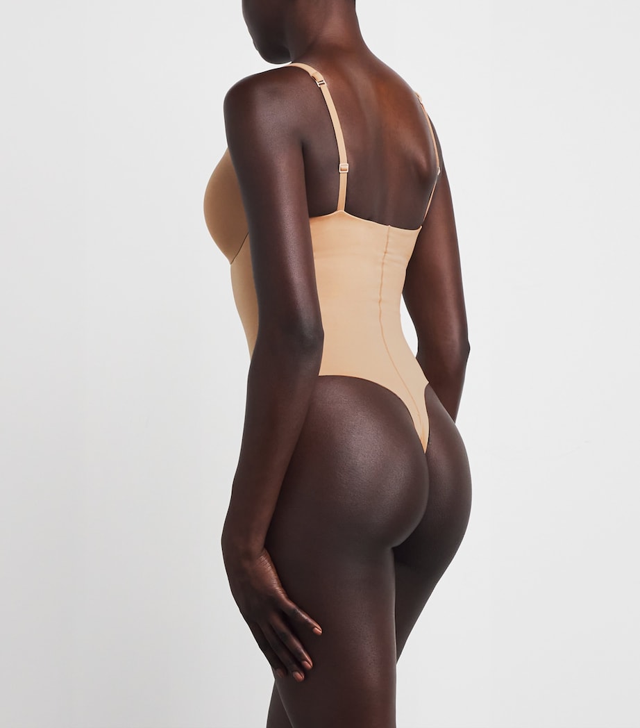 Ultimate Body Thong Bodysuit CLAY Image 3