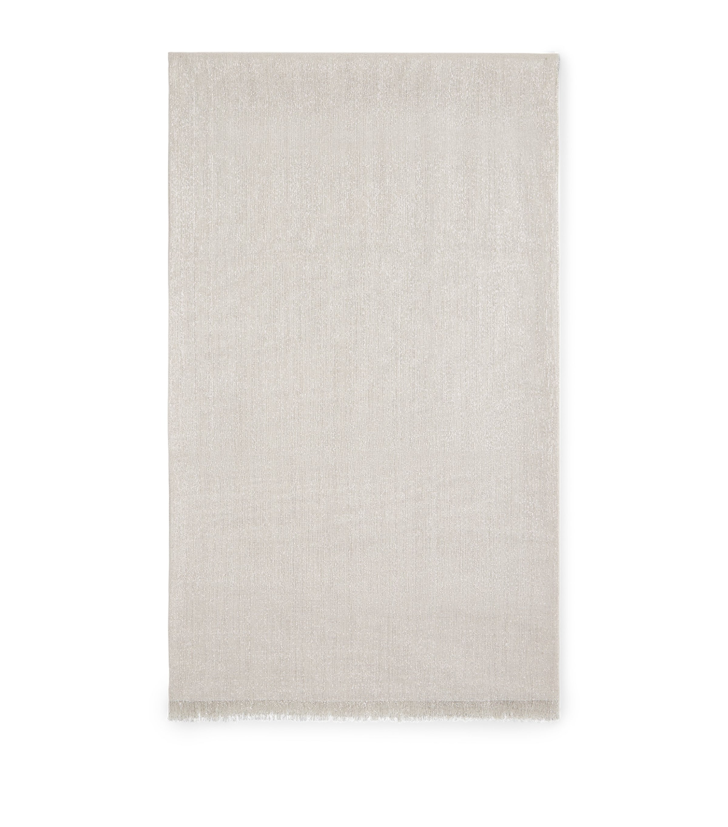Brunello Cucinelli Cashmere-silk Sparkling Scarf In Neutral