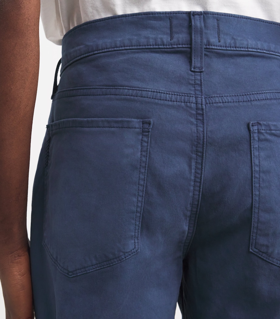 Federal Slim Straight Trousers RICH NAVY Image 6