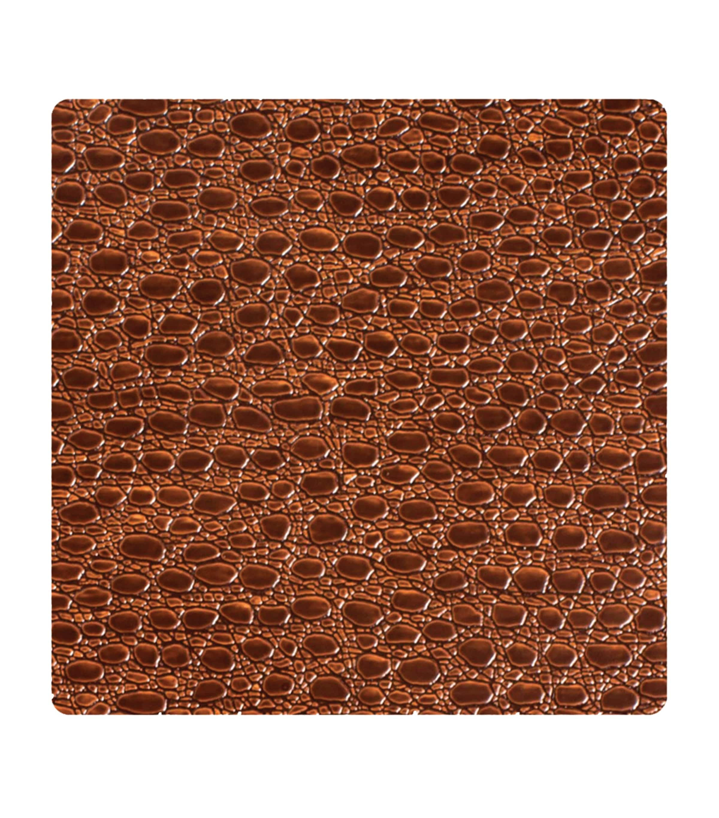 Linddna Set Of 4 Hippo Coasters In Brown