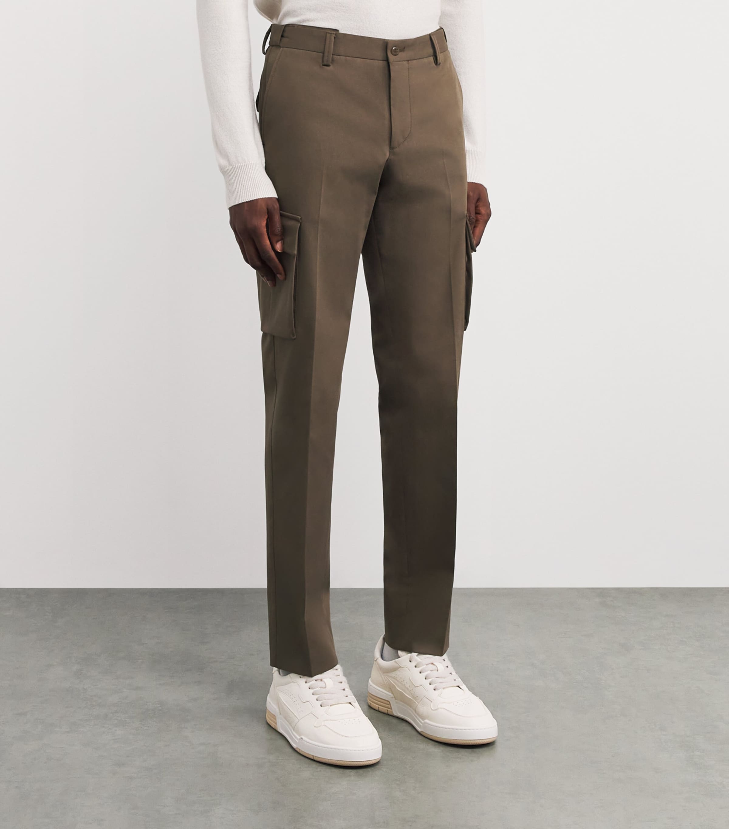 Twill Cargo Chinos NATURAL / BEIGE 033 Image 3