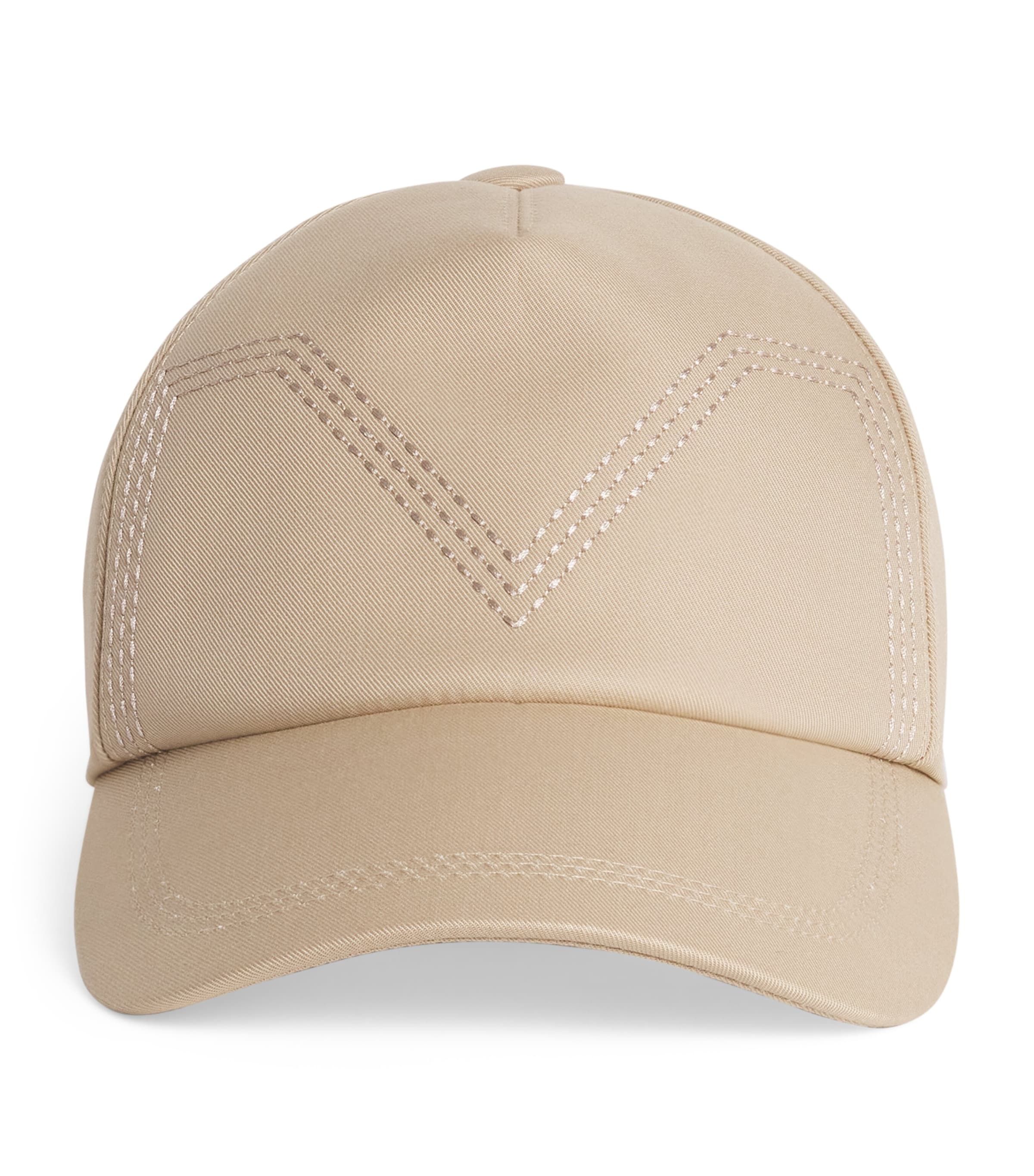 Cotton Baseball Cap SAND Image 1