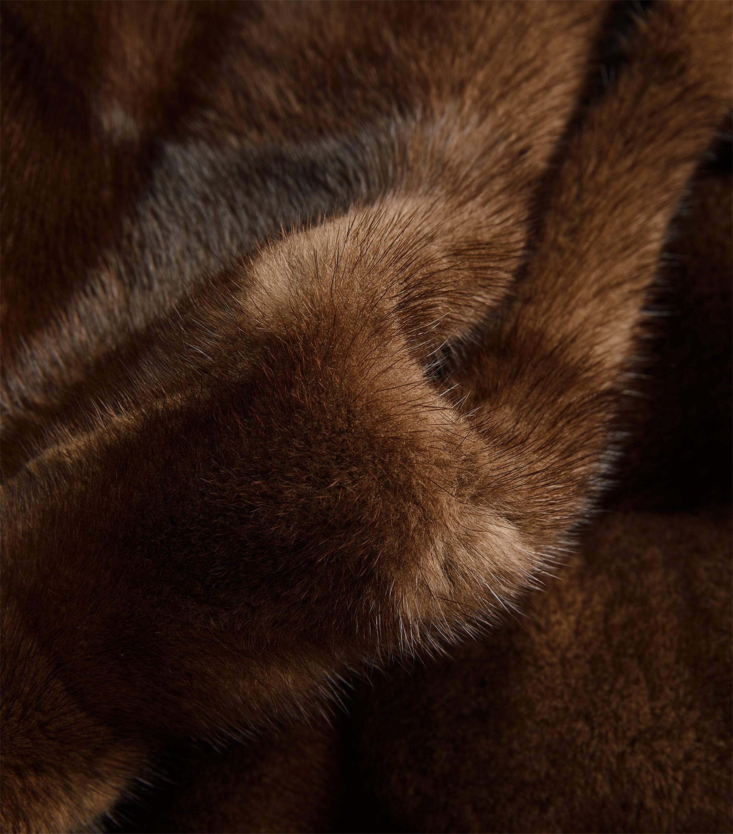 Mink Hooded Gilet LUNA Image 5