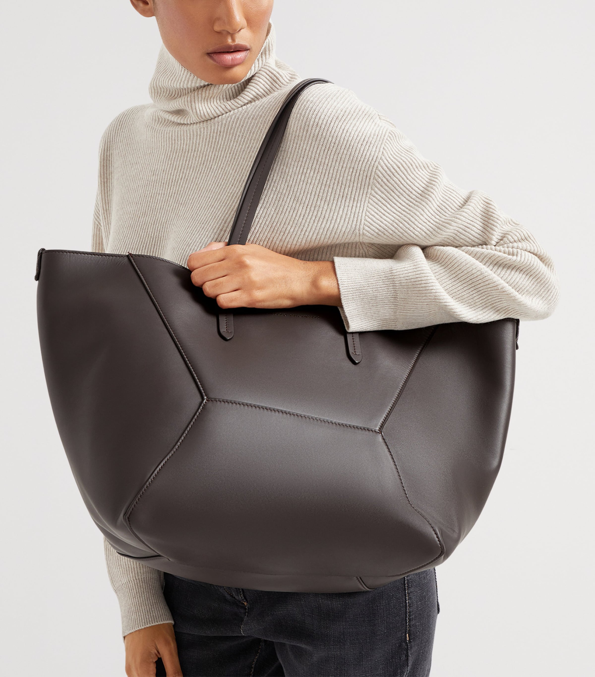 Calfskin BC Duo Tote Bag C8279 Image 2