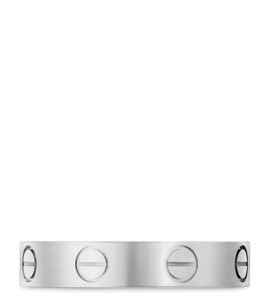 Platinum LOVE Wedding Band MULTI Image 5