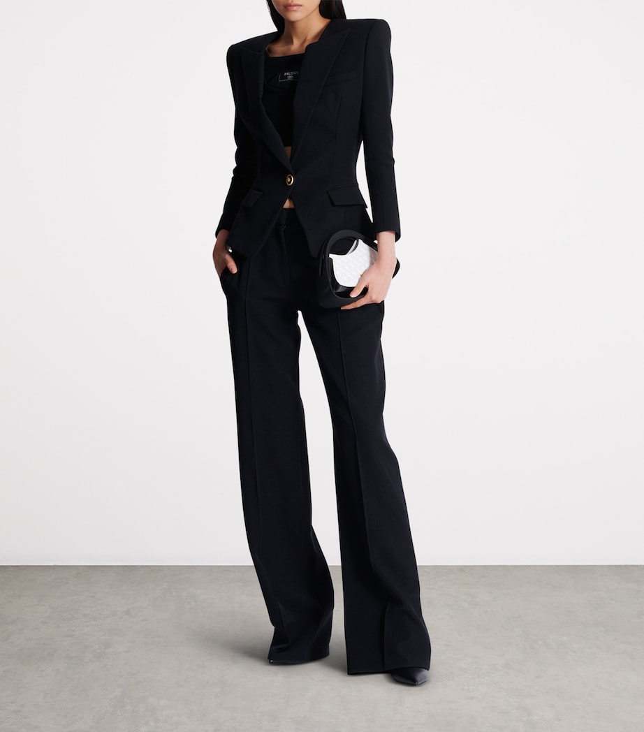 Virgin Wool Blazer 0PA NOIR Image 5