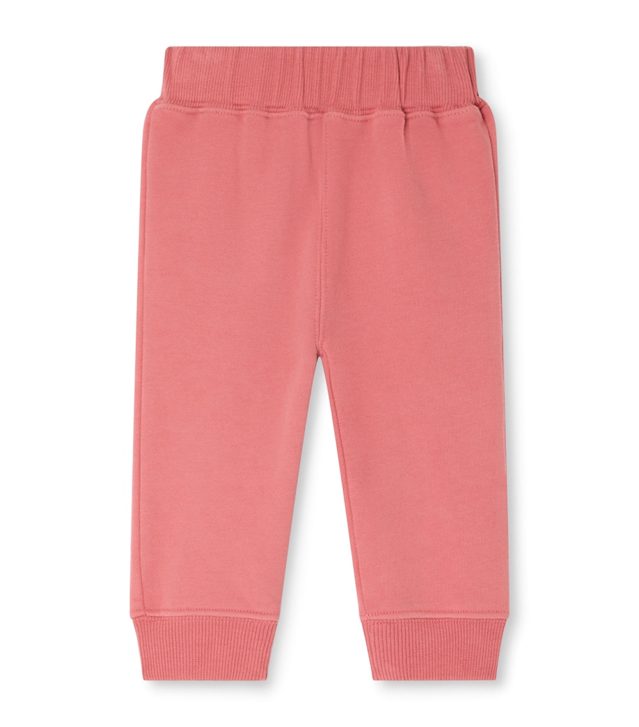 Bonpoint Cotton Sweatpants (6-18 Months) Framboise Image 1