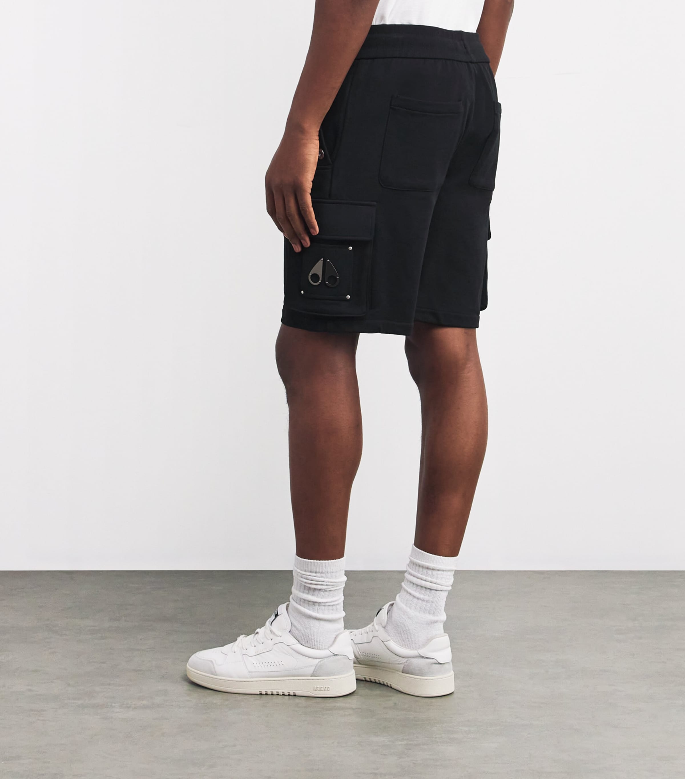 Cotton Hartsfield Cargo Shorts BLACK - 292 Image 4