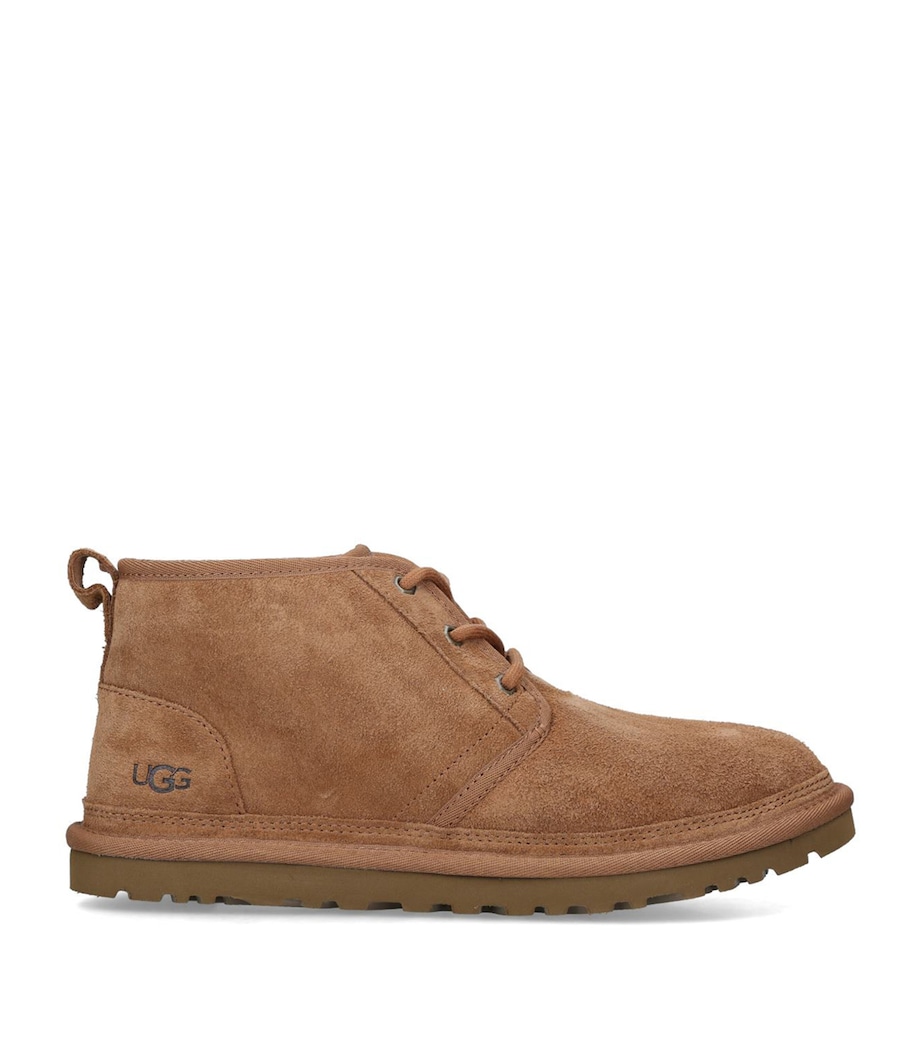 Suede Neumel Lace-Up Boots TAN Image 3