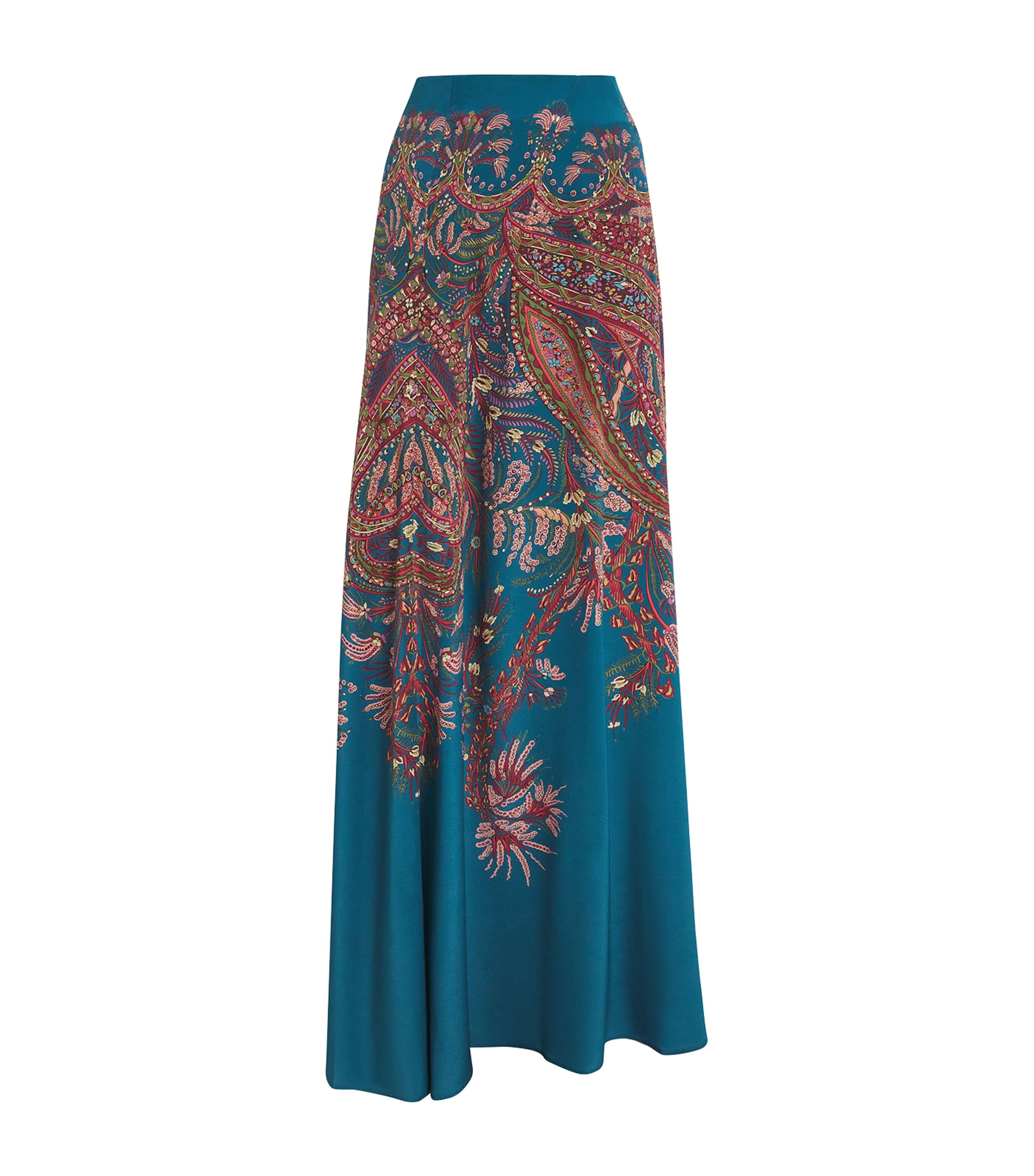 Etro Silk Paisley Maxi Skirt | Harrods US
