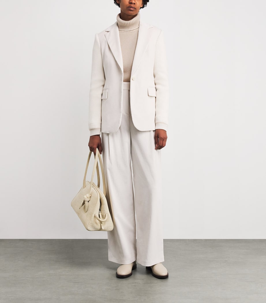 Cashmere Rollneck Sweater SABBIA,PANNA Image 2