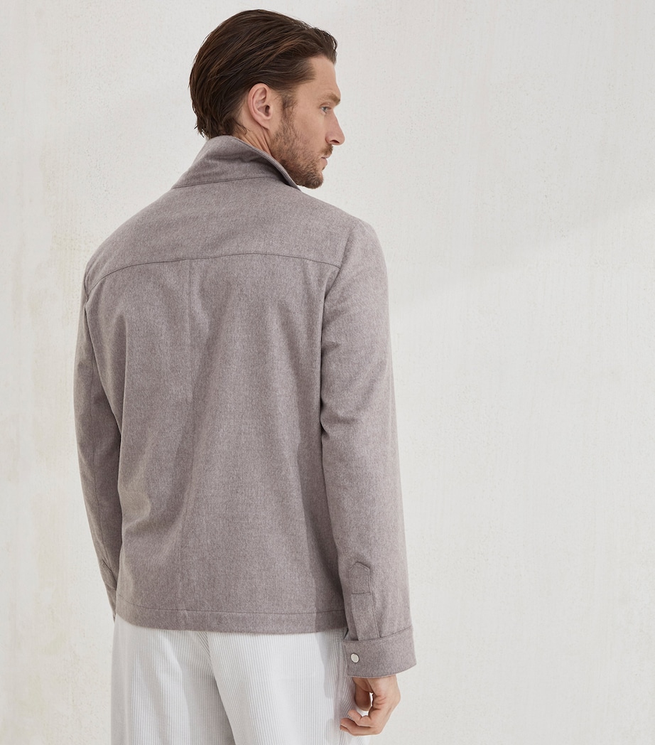 Cashmere Overshirt CFU75 Image 3