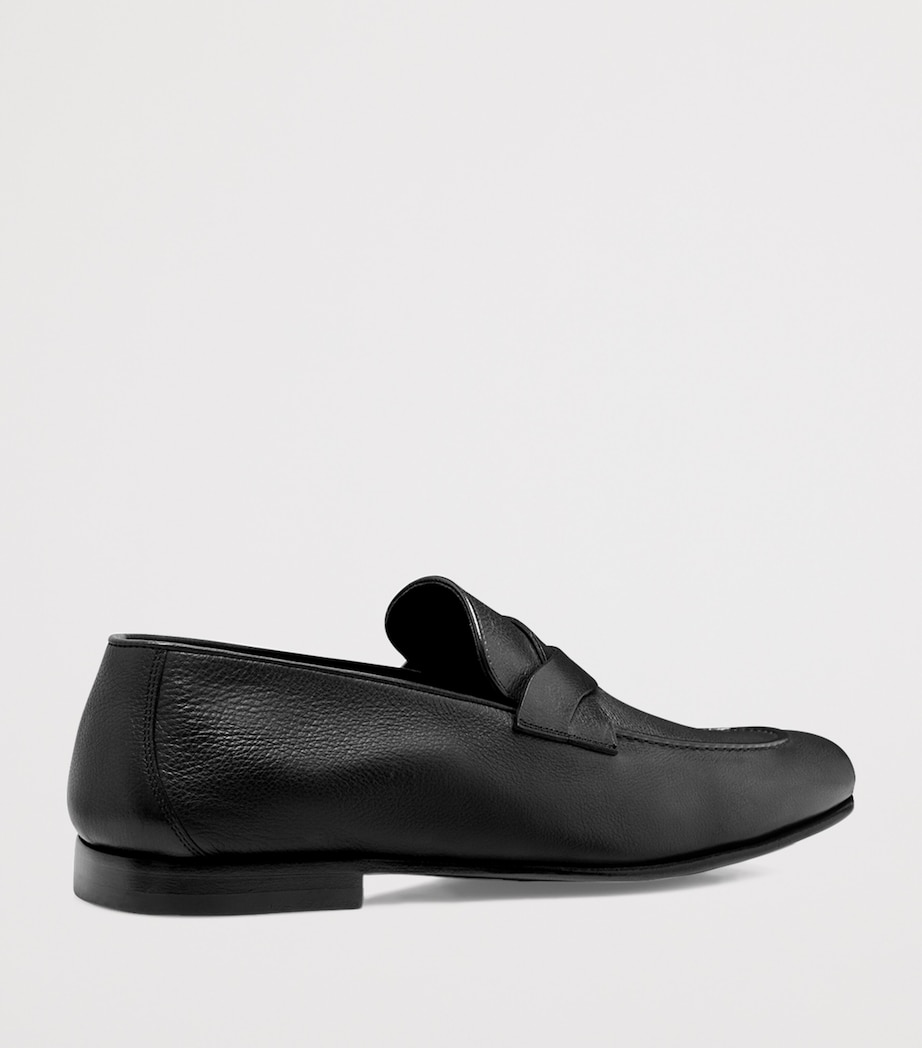 Leather Loafers 1N001 Image 4