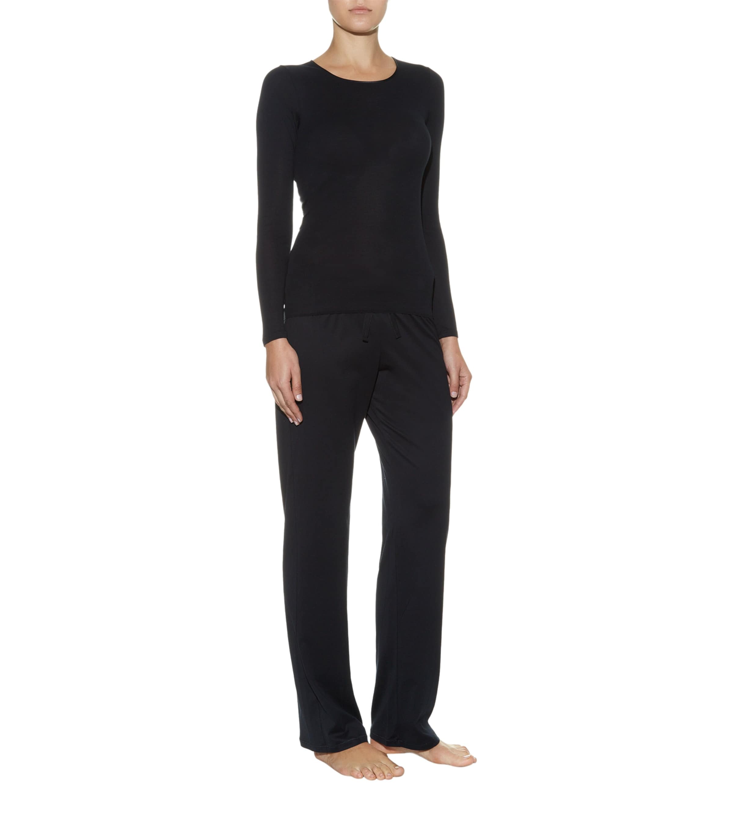 Hanro Cotton Seamless Long-Sleeved Top | Women Clothing | Sportswear | Skiwear | Designers | Hanro Hanro Cotton Seamless Long-Sleeved Top | Women Clothing | Sportswear | Skiwear | Designers | Hanro