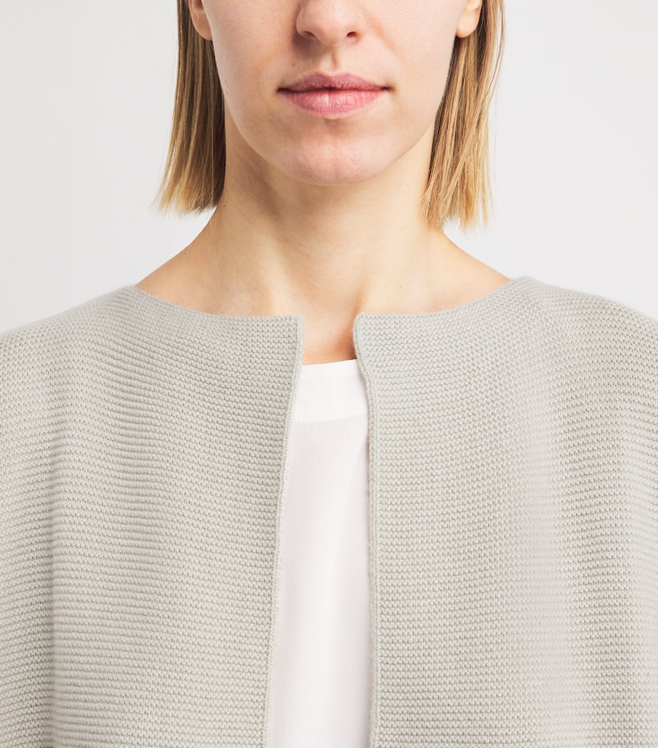 Cashmere Open Cardigan MASTIC Image 6