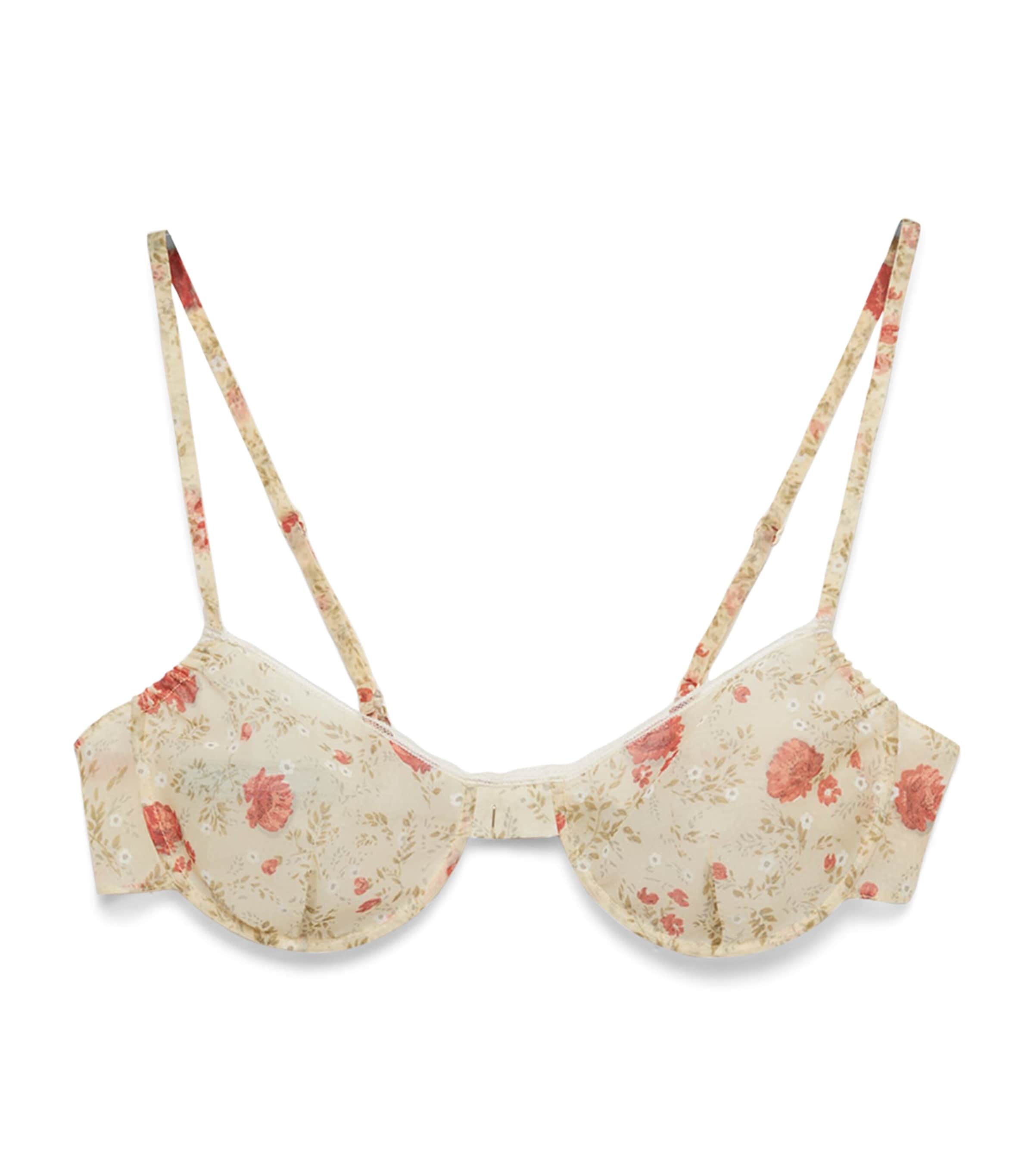 Poppy Print Bra F0011 Image 1