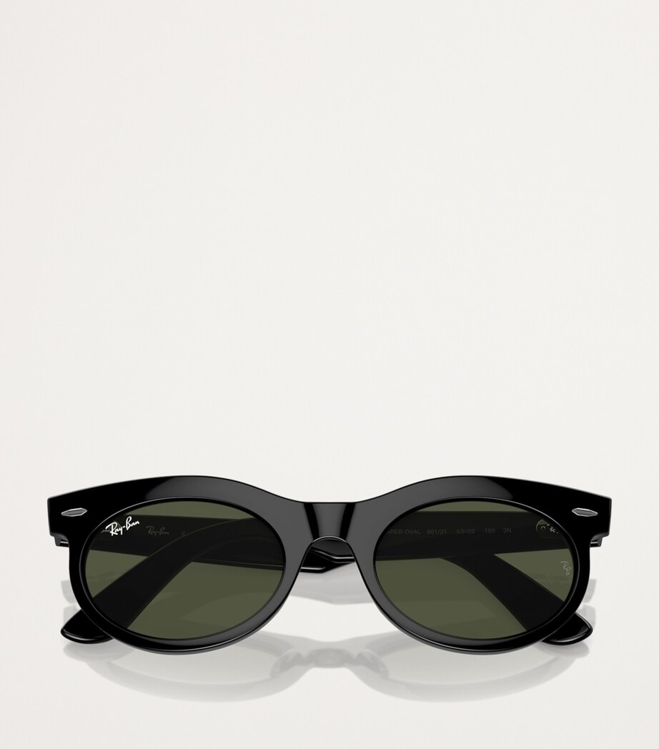 RB2242 Wayfarer Oval Sunglasses 901/31 Image 5