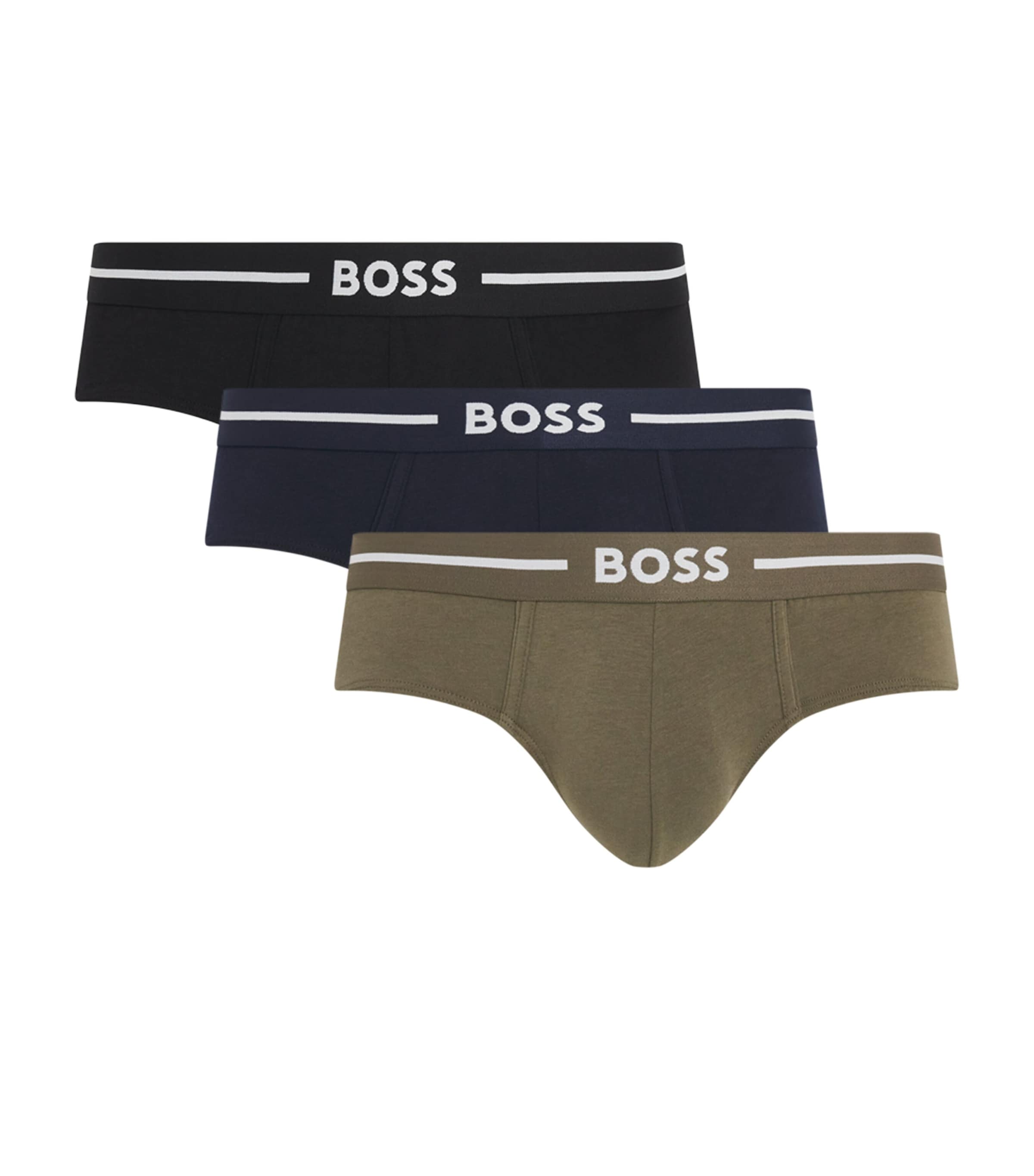 Shop Hugo Boss Organic Cotton Bold Briefs