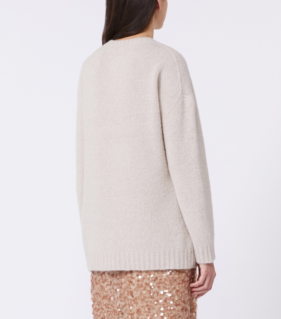 Crew-Neck Sweater SAND Image 5