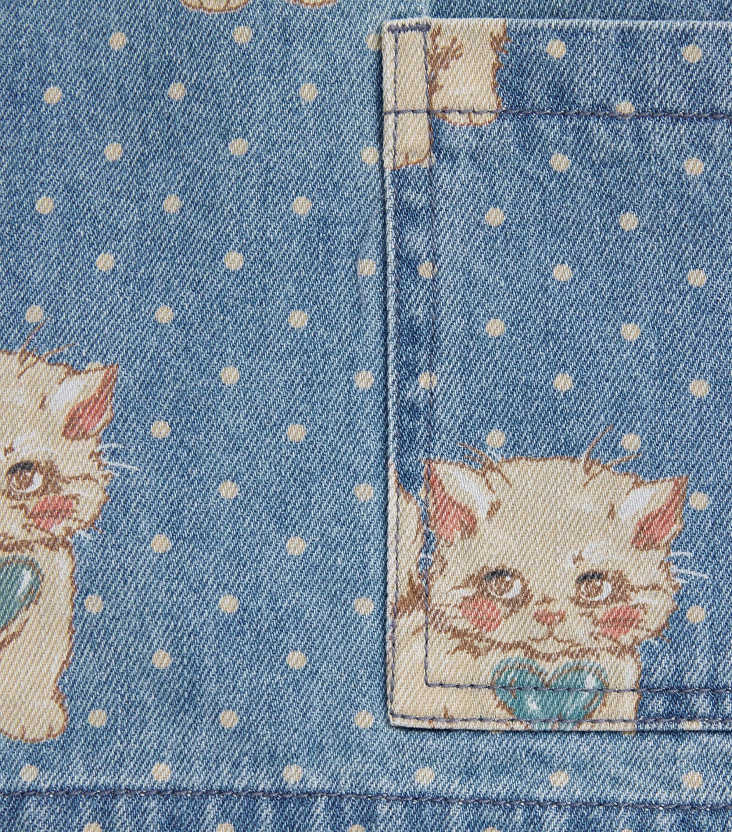 KONGES SLOJD Denim Magot Jacket (9 Months-10 Years) Miao Image 3