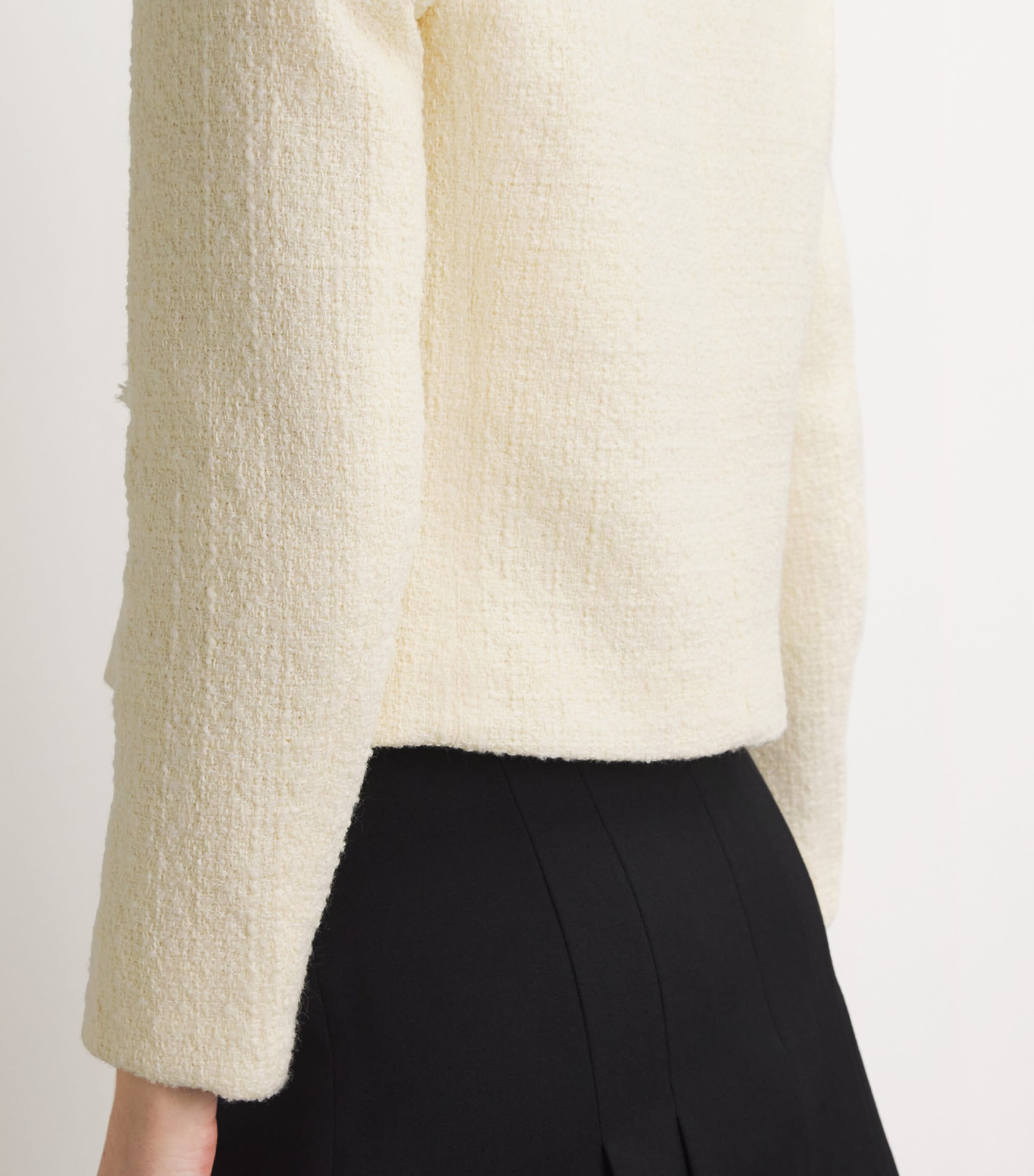 Virgin Wool Jacket ECRU Image 6