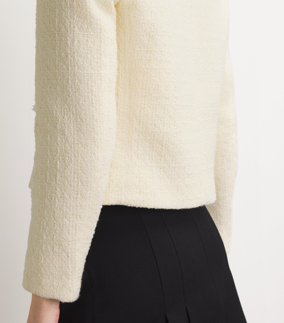 Virgin Wool Jacket ECRU Image 6