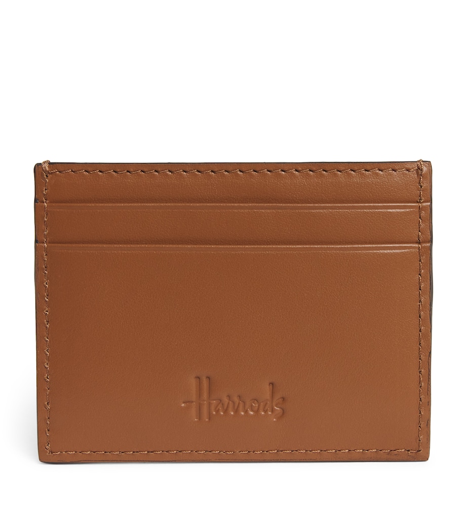Leather Card Holder TAN Image 1