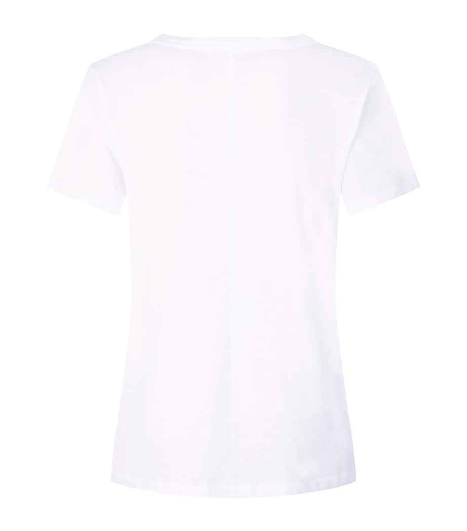 The Vee T-Shirt BRIGHT WHITE W Image 6
