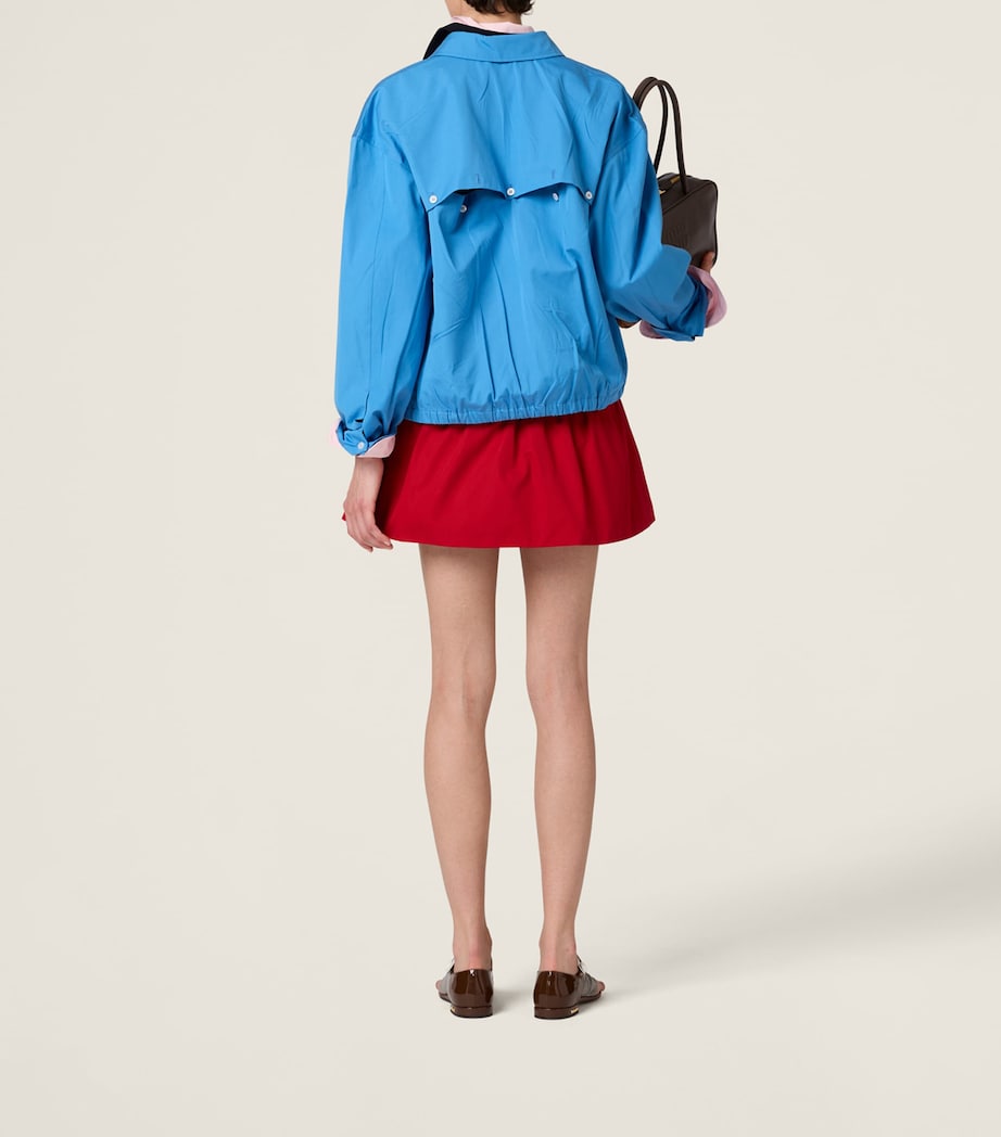 Poplin Blouson Jacket F0237 Image 3