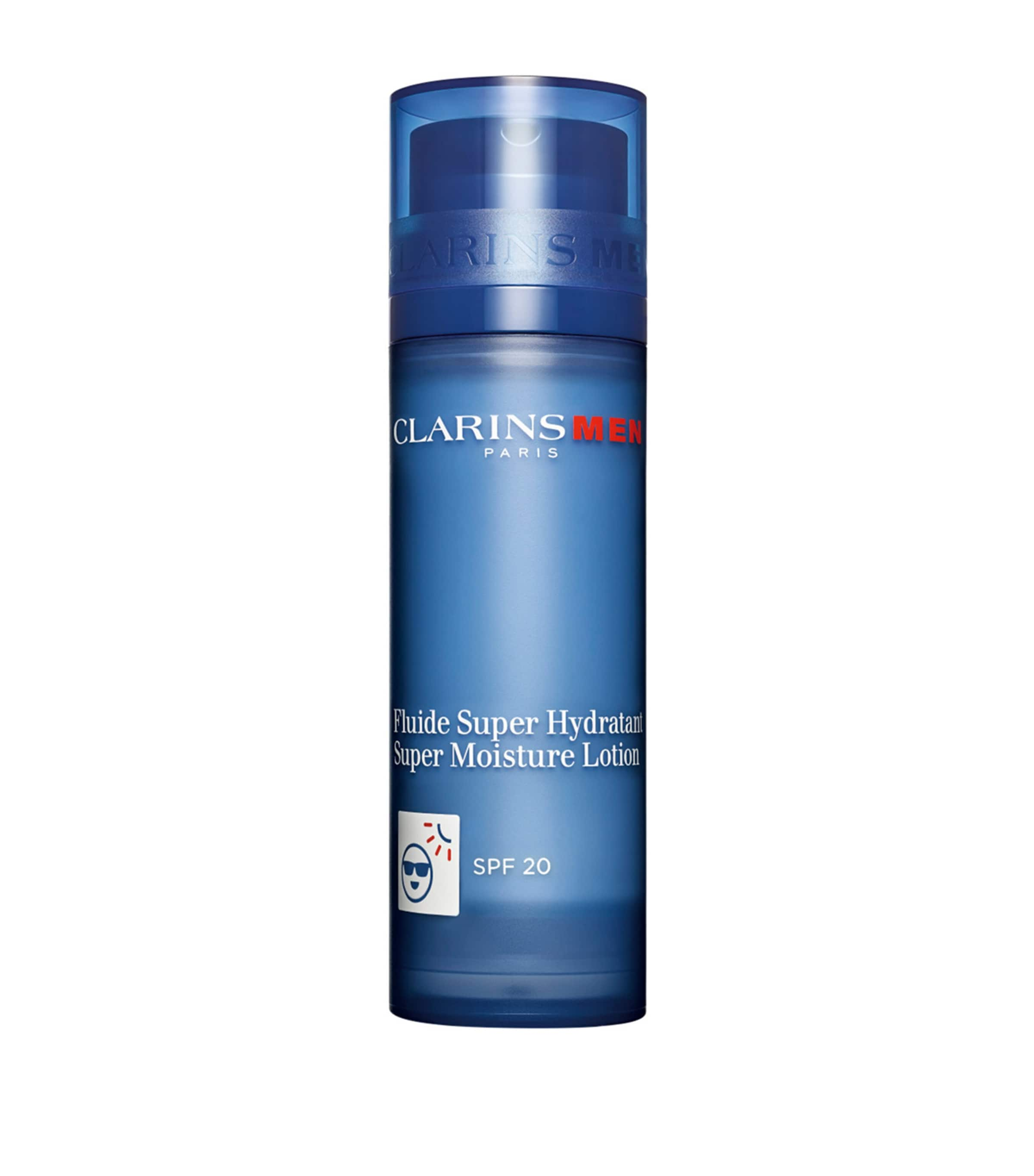 Clarins Super Moisture Lotion Spf 20 In White