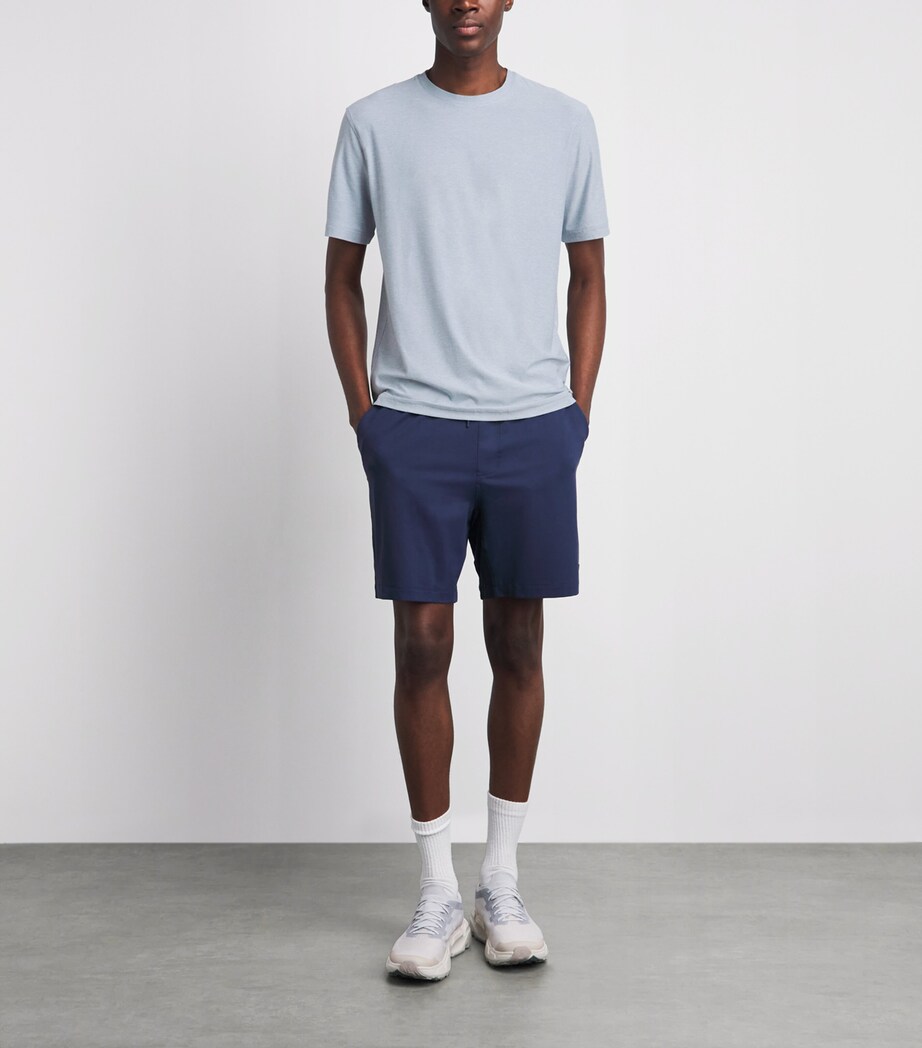 VUORI Mens Strato Tech T-Shirt Bdh Blue Dusk He Image 2