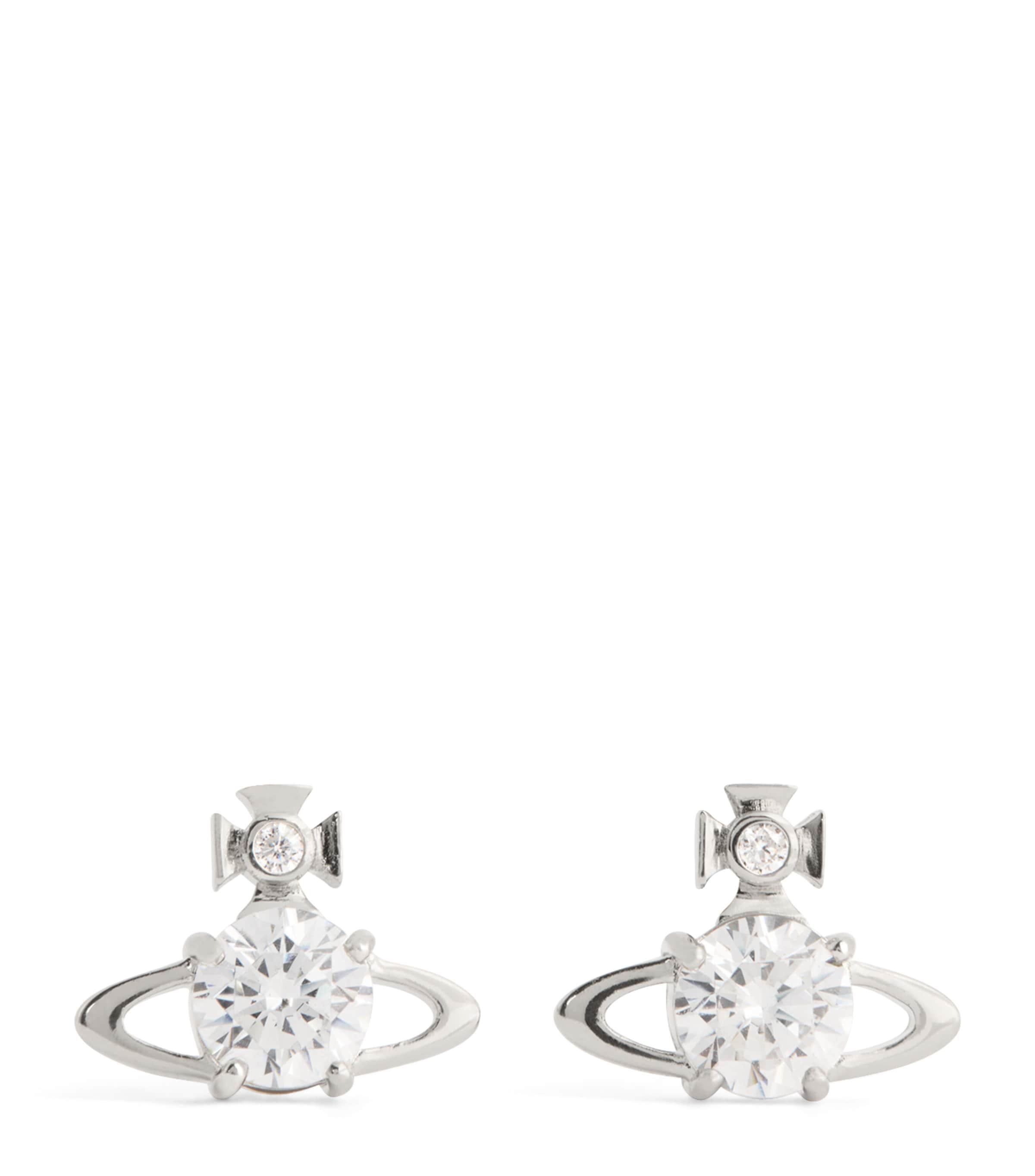 Vivienne Westwood Embellished Reina Stud Earrings | Harrods US