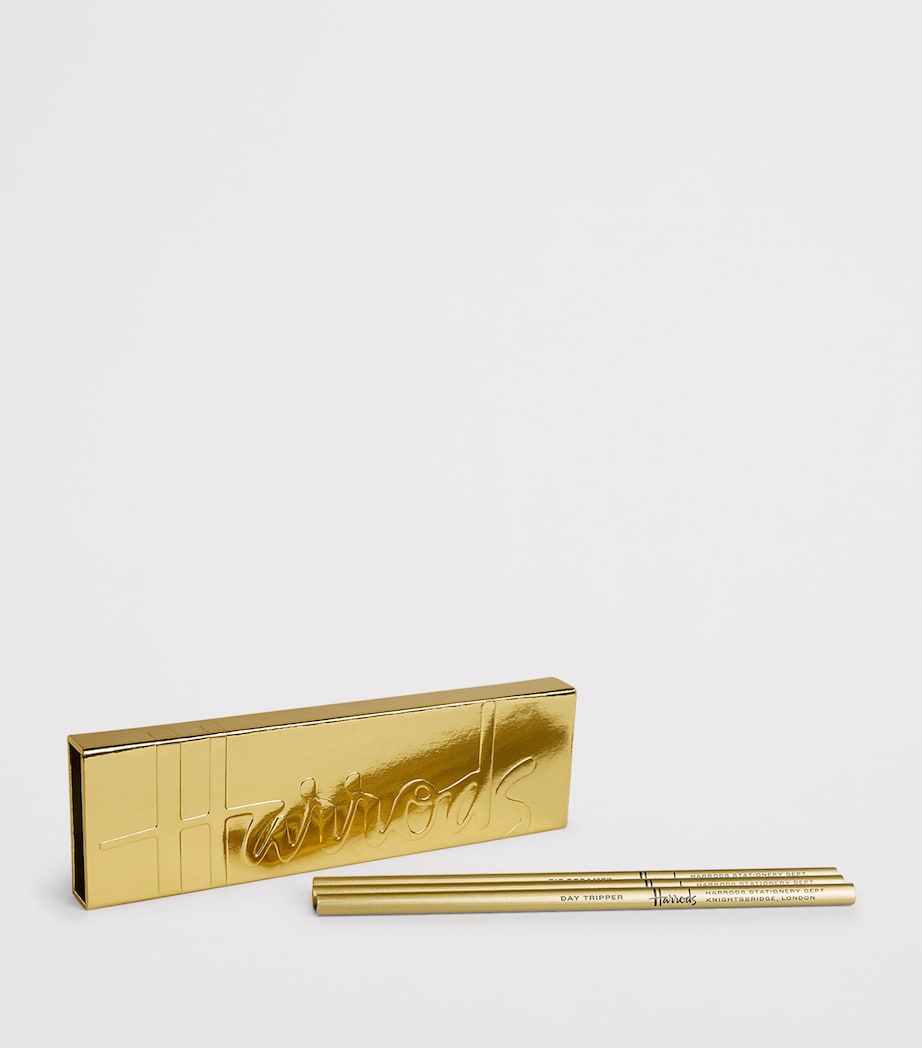 Logo Pencils (Set of 6) GOLD Image 2