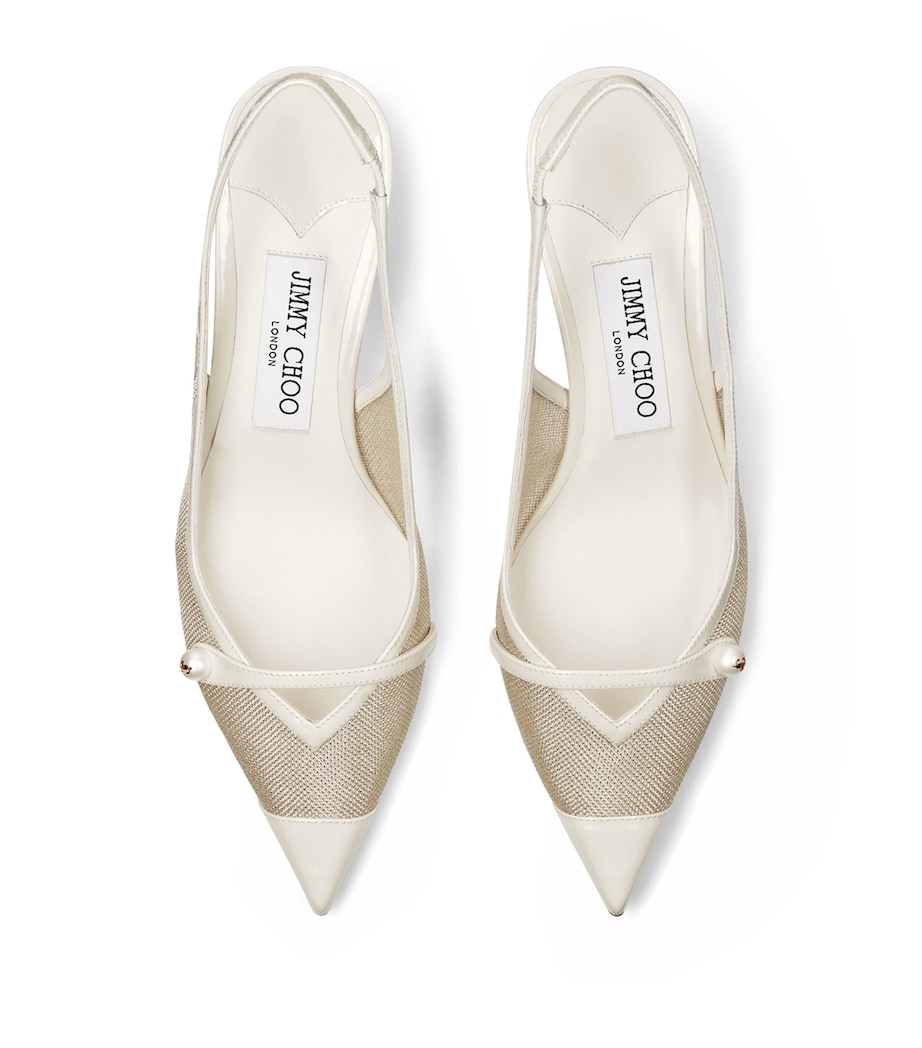 Amita 45 Slingback Pumps LATTE/CHAMPAGNE Image 3