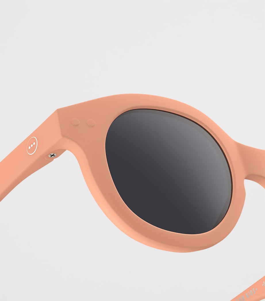 Round Sunglasses (3-5 Years) APRICOT Image 3