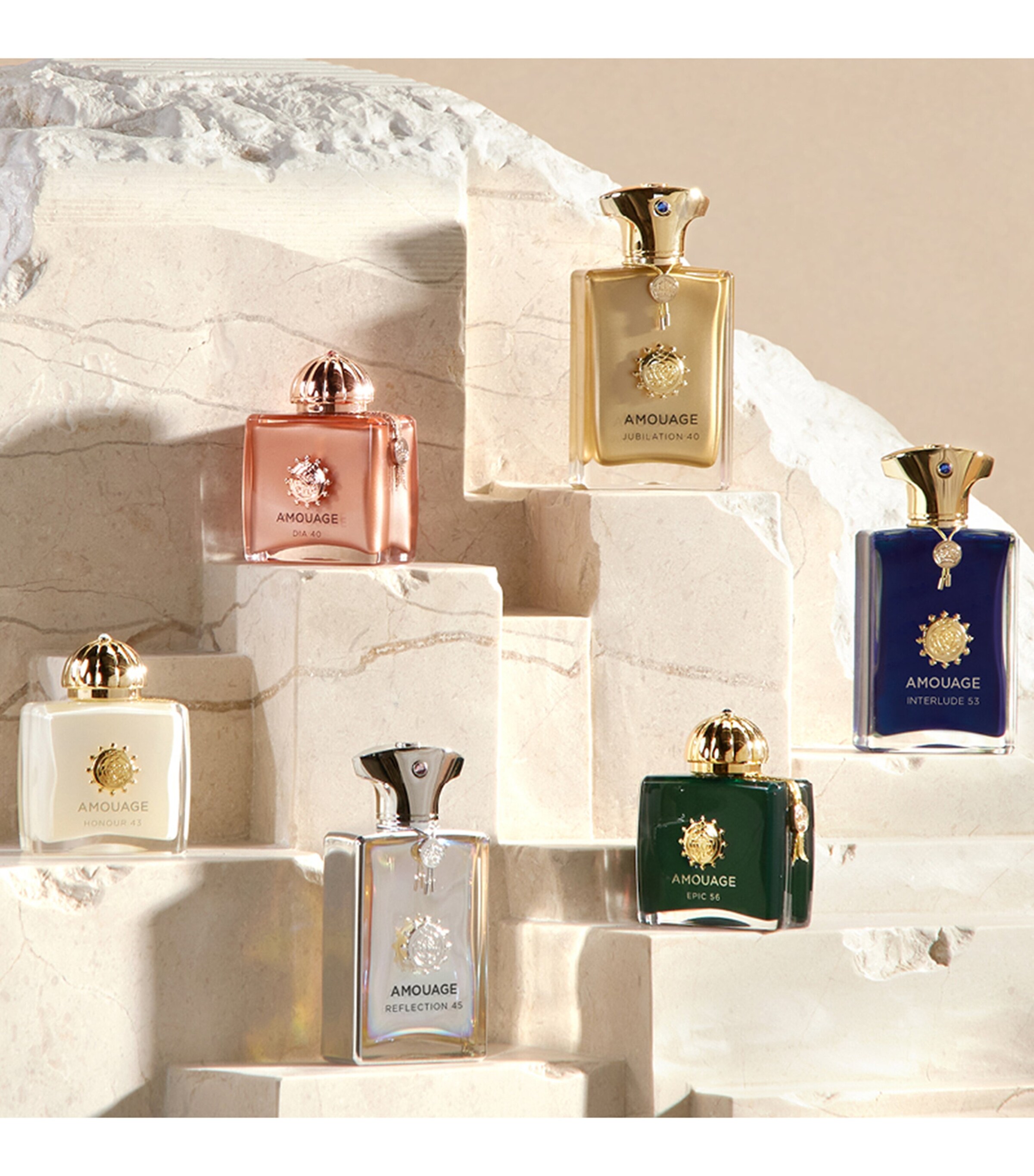 Amouage Women’s Exceptional Extraits Sample Set (4 x 2ml) Image 4
